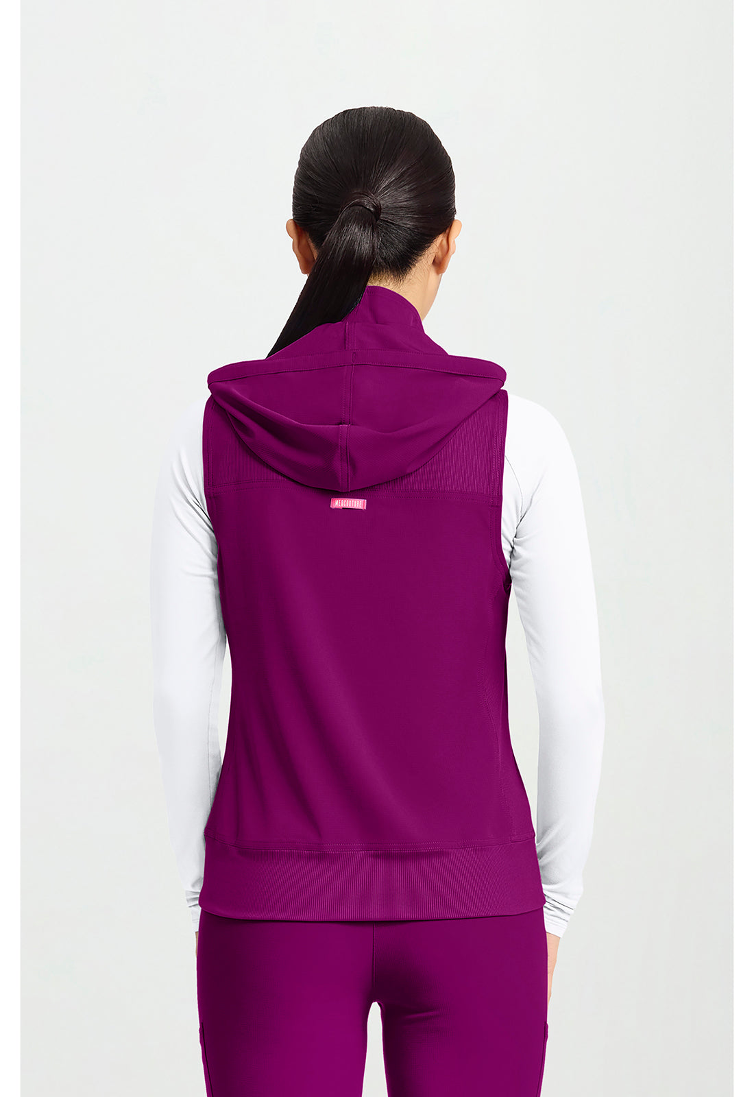 Amp MC500 Women's 4-Pocket Zip Front Scrub image 4