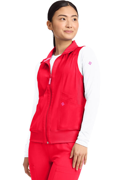 AMP MC500 Women's 4-Pocket Zip Front Vest Solar Flare