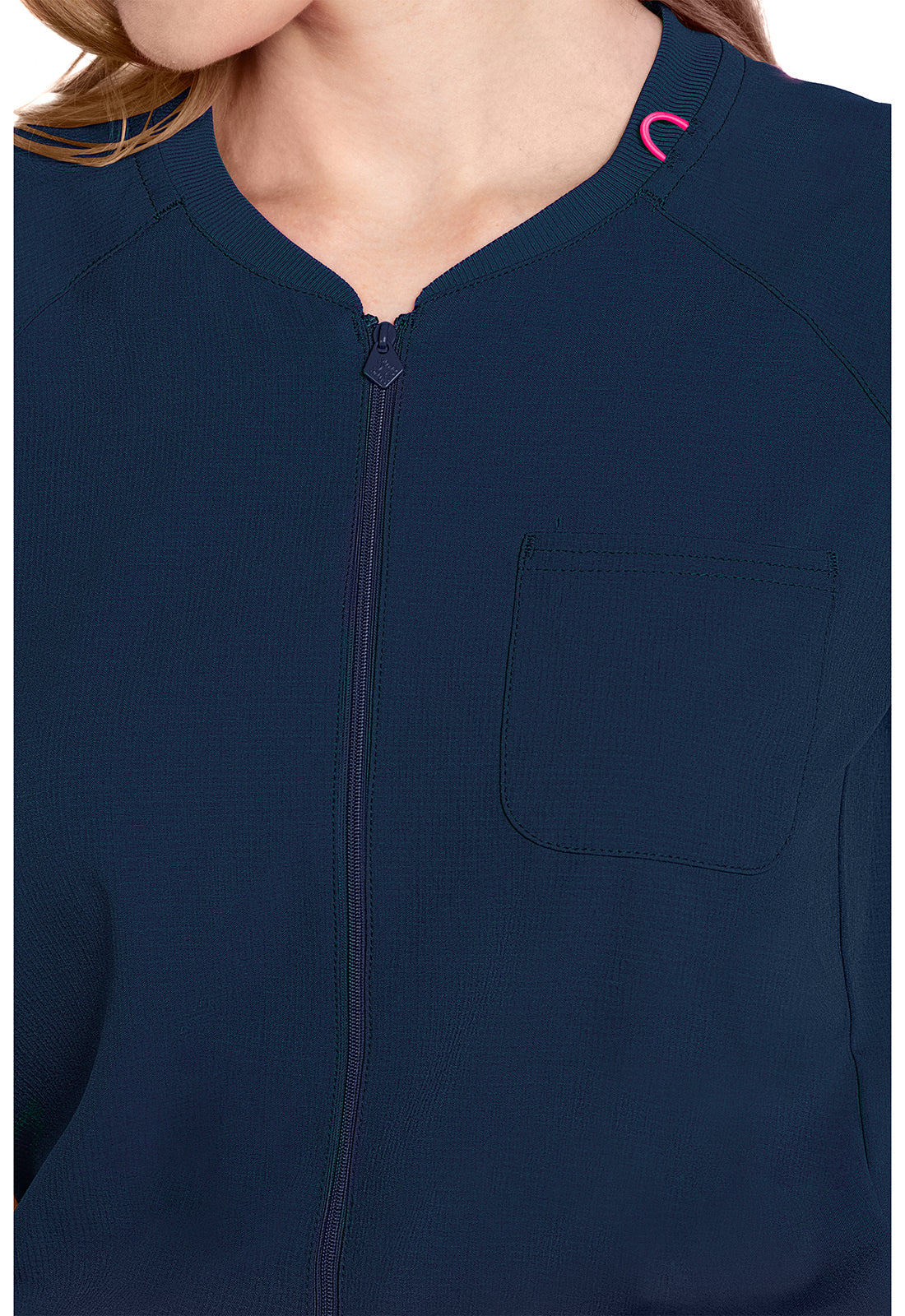 AMP MC502 Zip Front Jumpsuit Navy