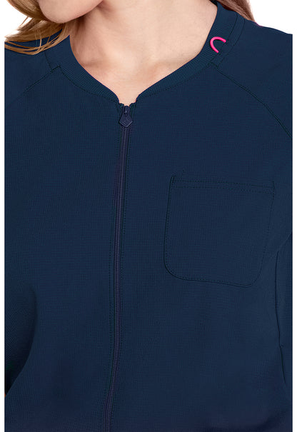 AMP MC502 Zip Front Jumpsuit Navy