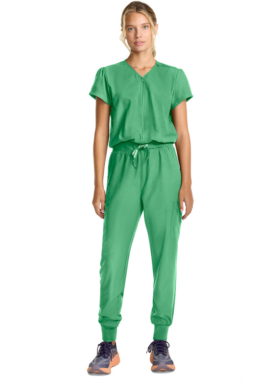 Insight MC510 Women's Zip Front Jumpsuit Mint Julep