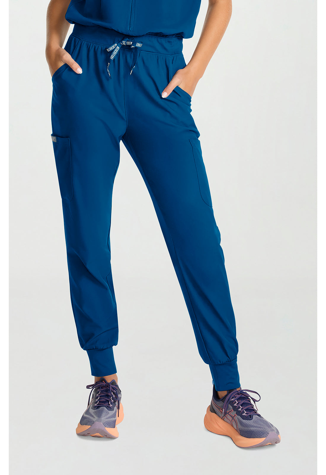 Insight MC510 Women's Zip Front Jumpsuit Ocean Abyss