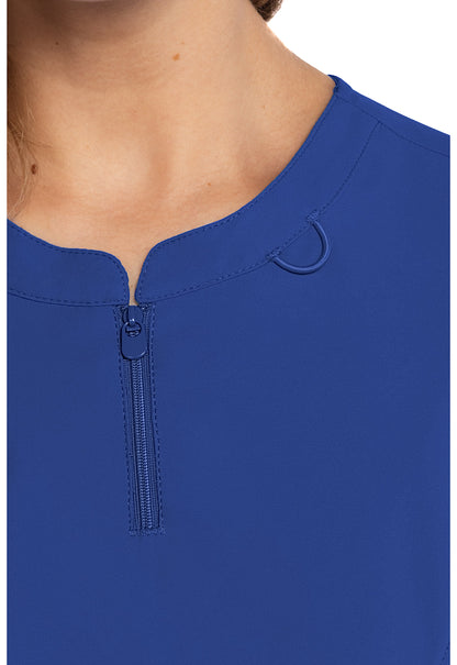 Insight MC609 Zip Front Henley Top Royal