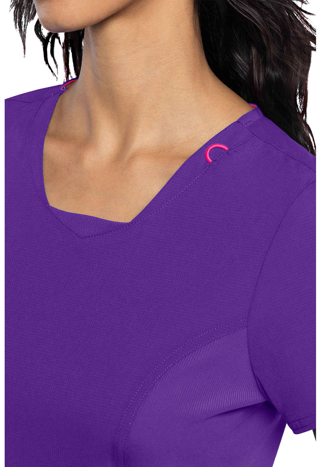 AMP MC701 V-Neck Top Purple Surge