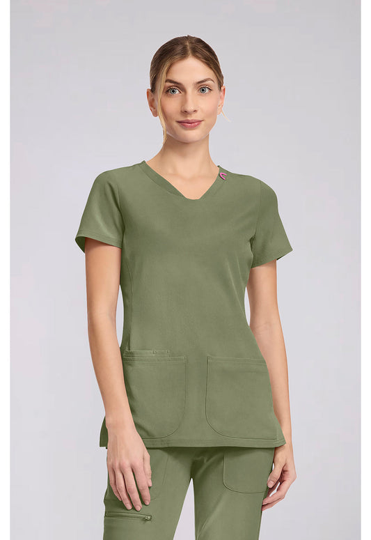 Amp MC702 Women's V-Neck Scrub Top image 1