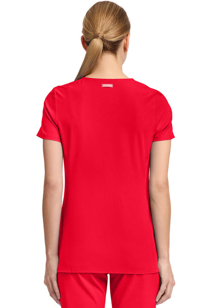 AMP MC702 V-Neck Top Solar Flare