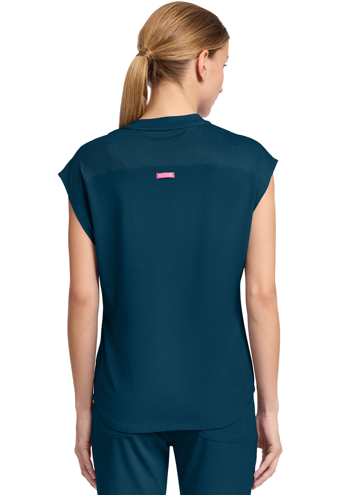 AMP MC703 Round Neck Tuckable Top Caribbean