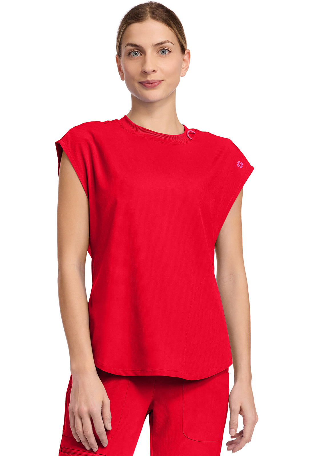 AMP MC703 Round Neck Tuckable Top Solar Flare