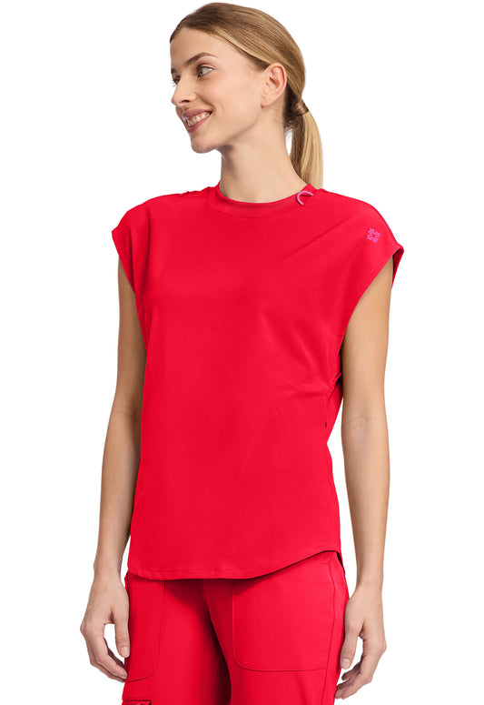 AMP MC703 Round Neck Tuckable Top Solar Flare