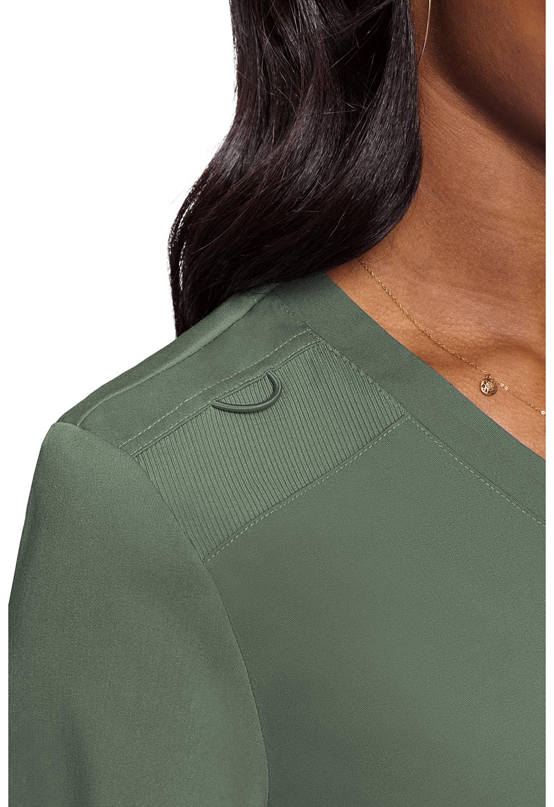 Touch MC7448 V-Neck Tuck In Olive