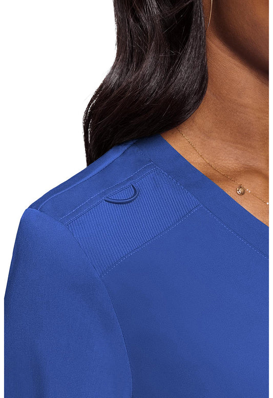 Touch MC7448 Women's V-Neck Tuck In Royal