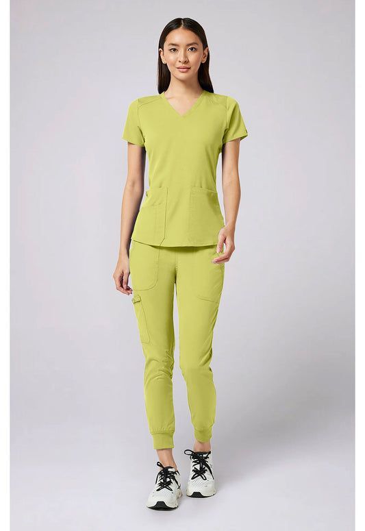 Touch MC7459 Women's V-Neck Shirttail Scrub Top image 2