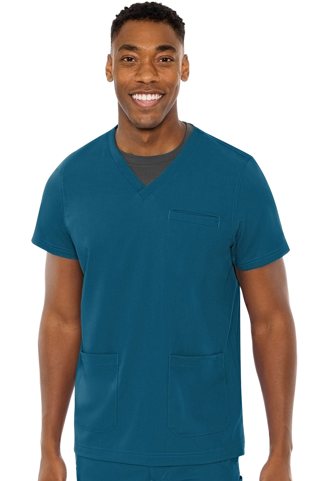 Touch MC7477 Wescott Three Pocket Top Caribbean Model Image Front | Rothwear