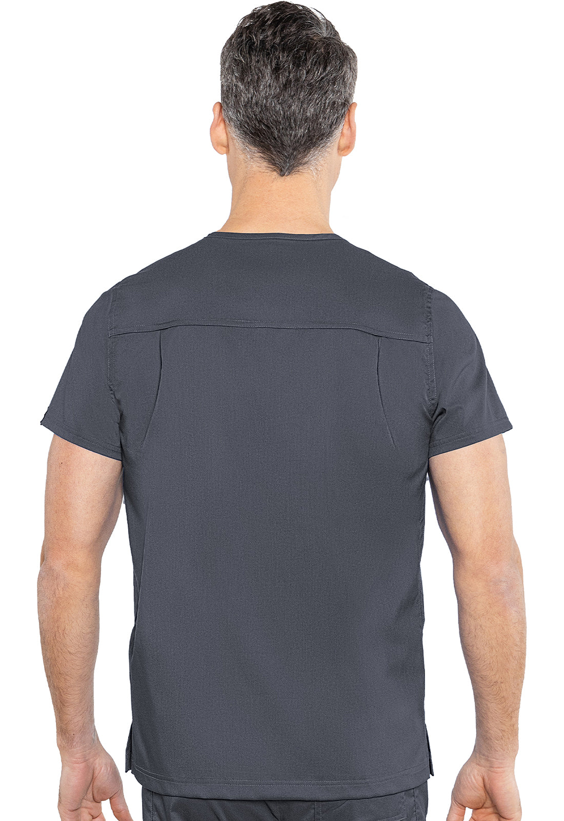 Touch MC7477 Wescott Three Pocket Top Pewter Model Image Back | Rothwear