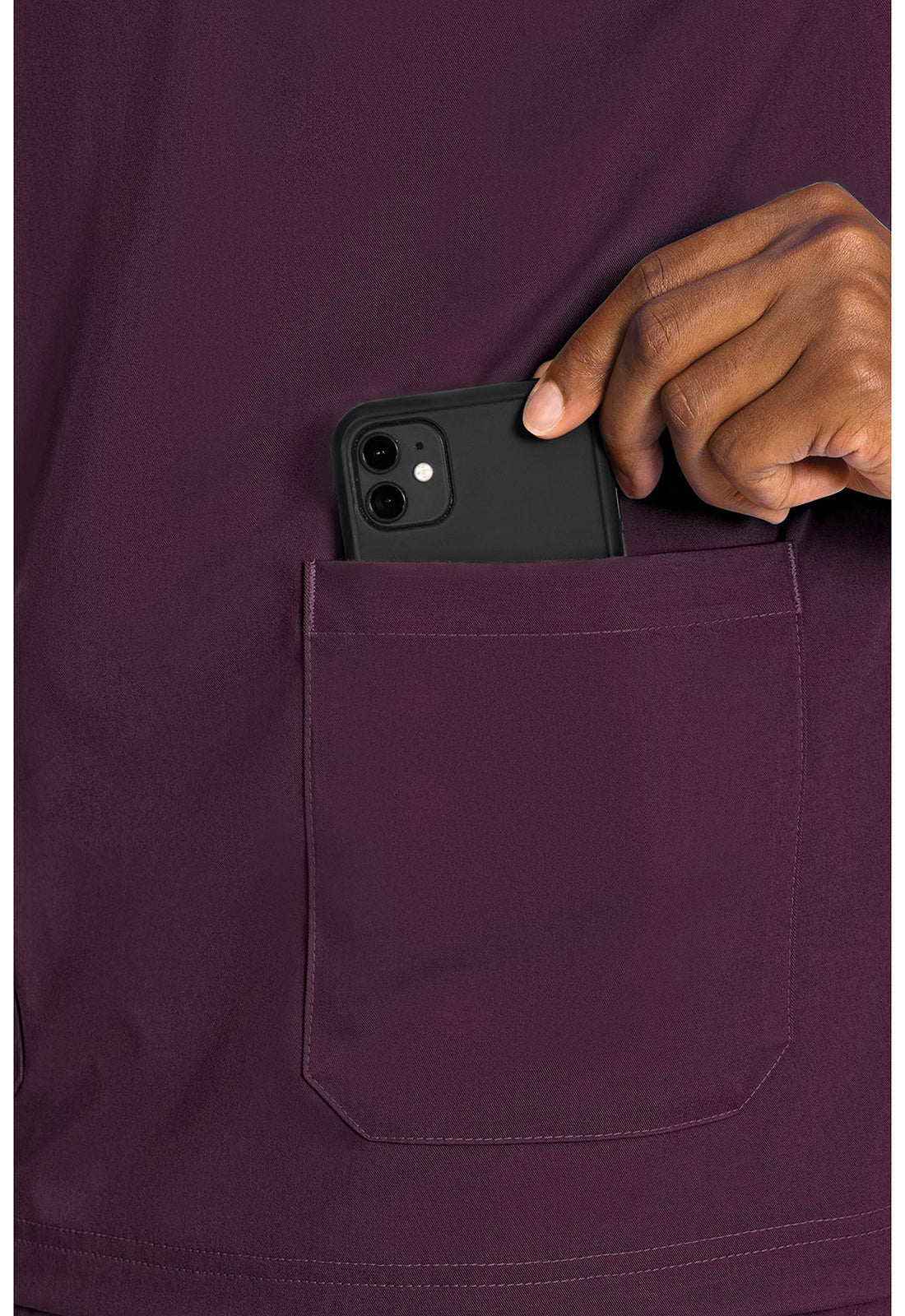 Touch MC7477 Wescott Three Pocket Top Wine