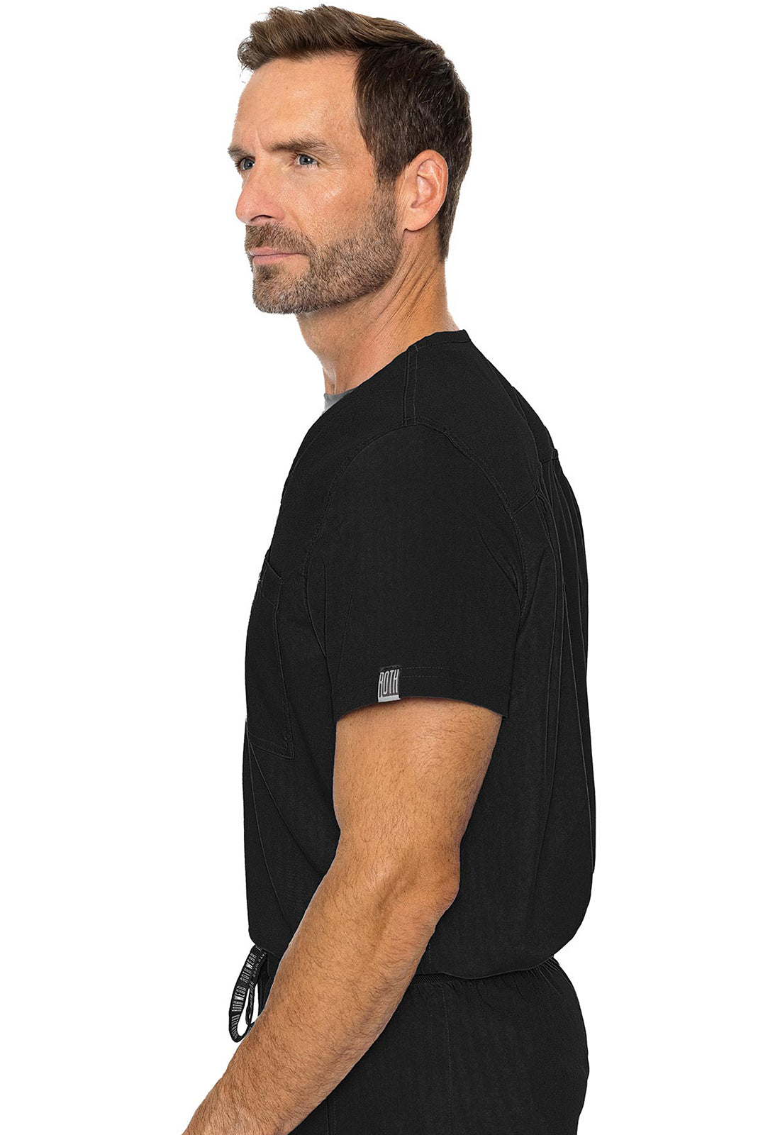 Touch MC7478 Cadence One Pocket Top Black Model Image Right Side | Rothwear