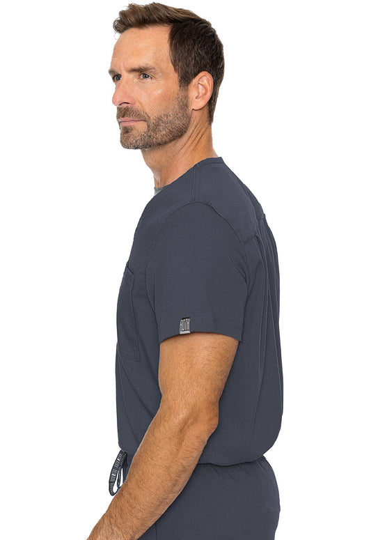 Touch MC7478 Cadence One Pocket Top Pewter Model Image Right Side | Rothwear