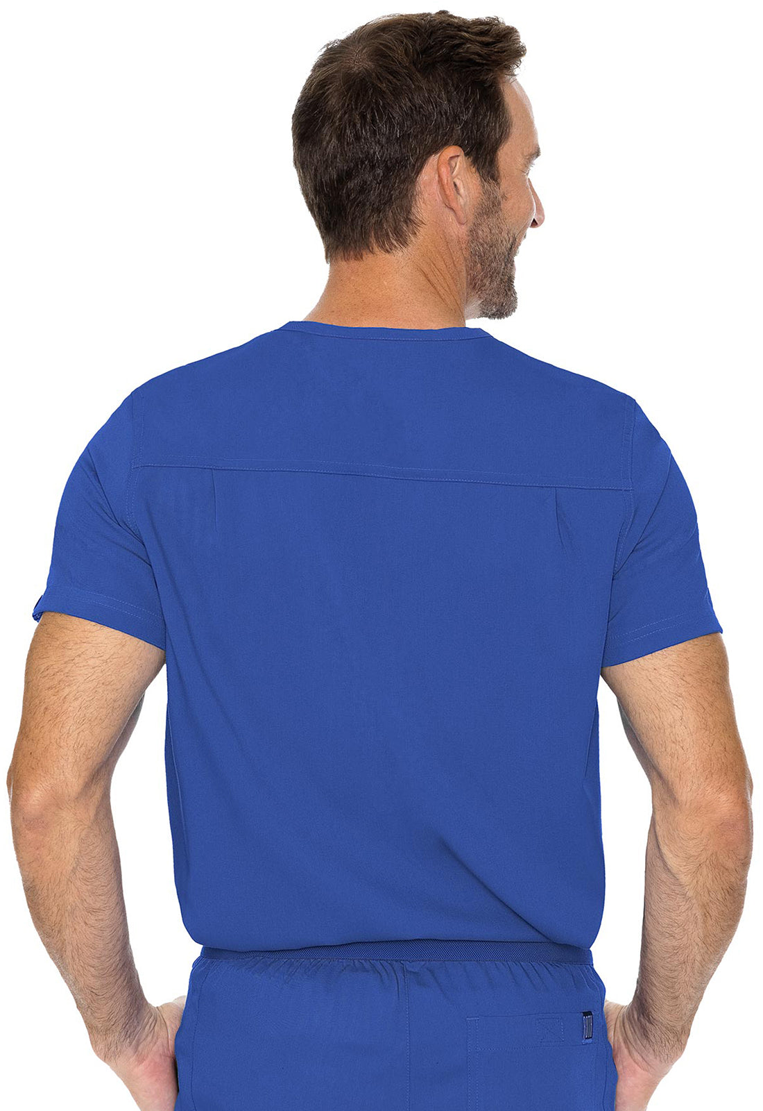 Touch MC7478 Cadence One Pocket Top Royal Model Image Back | Rothwear