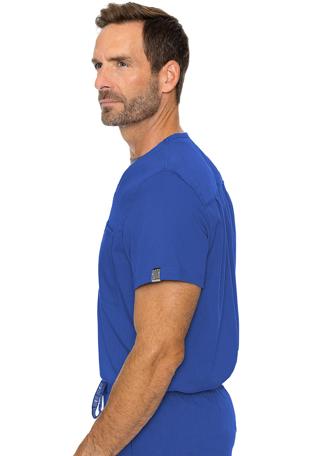 Touch MC7478 Cadence One Pocket Top Royal Model Image Right Side | Rothwear