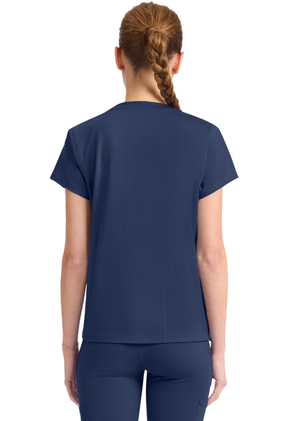 AMP Knit MC751 Crew Neck Tee Navy