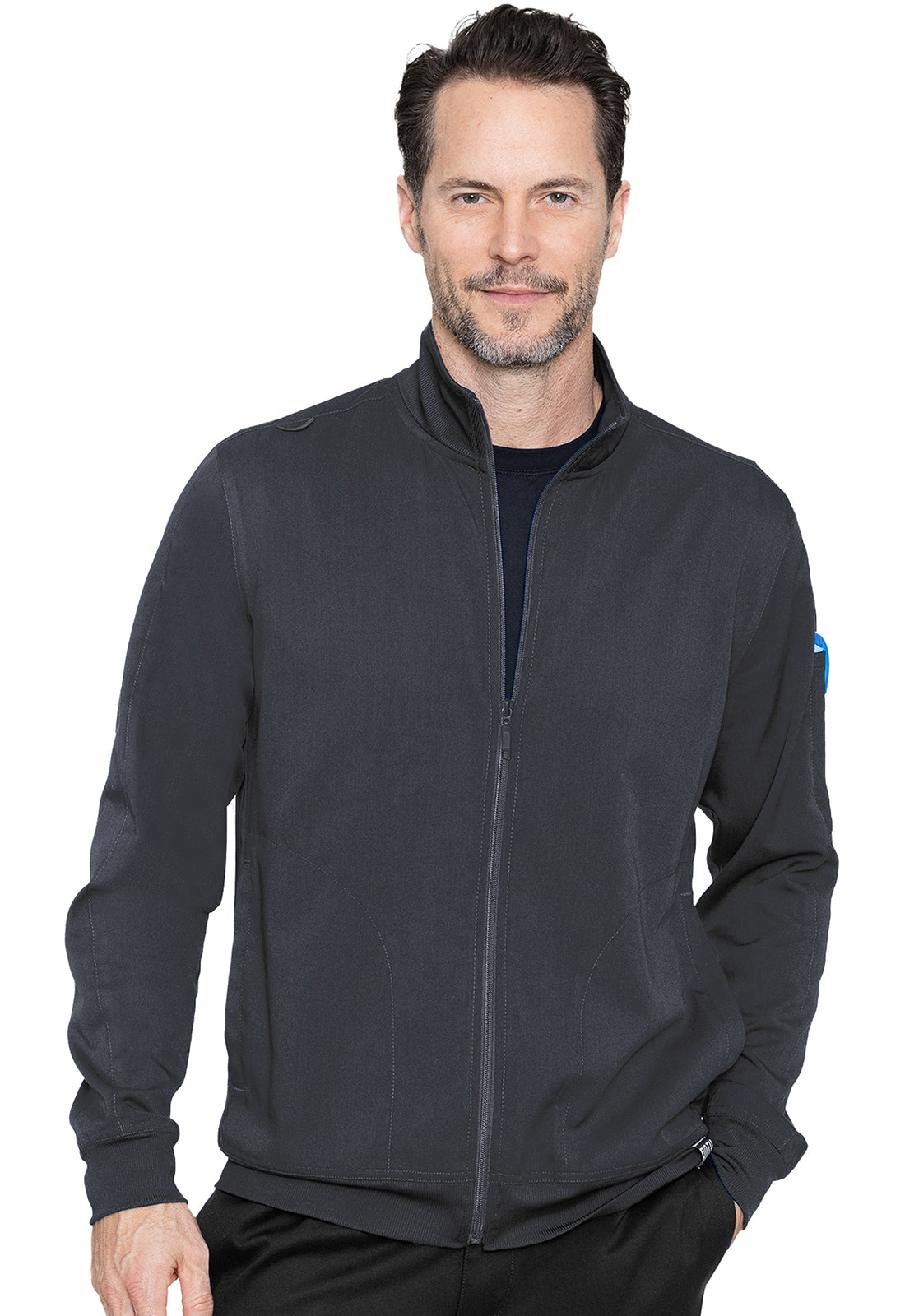 Touch MC7678 Men'S Warm-Up Pewter Model Image Front | Rothwear