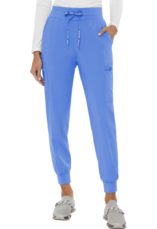 Touch MC7705 Double Cargo Jogger Ciel Model Image Front | Med Couture