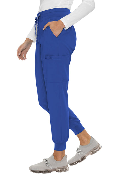 Touch MC7705 Double Cargo Jogger Royal Model Image Right Side | Med Couture