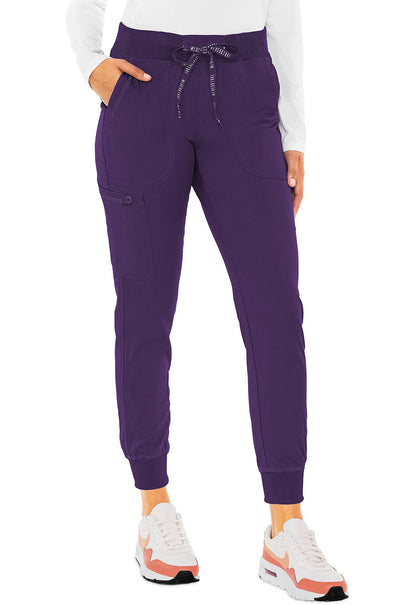 Touch MC7710 Jogger Yoga Pants Eggplant