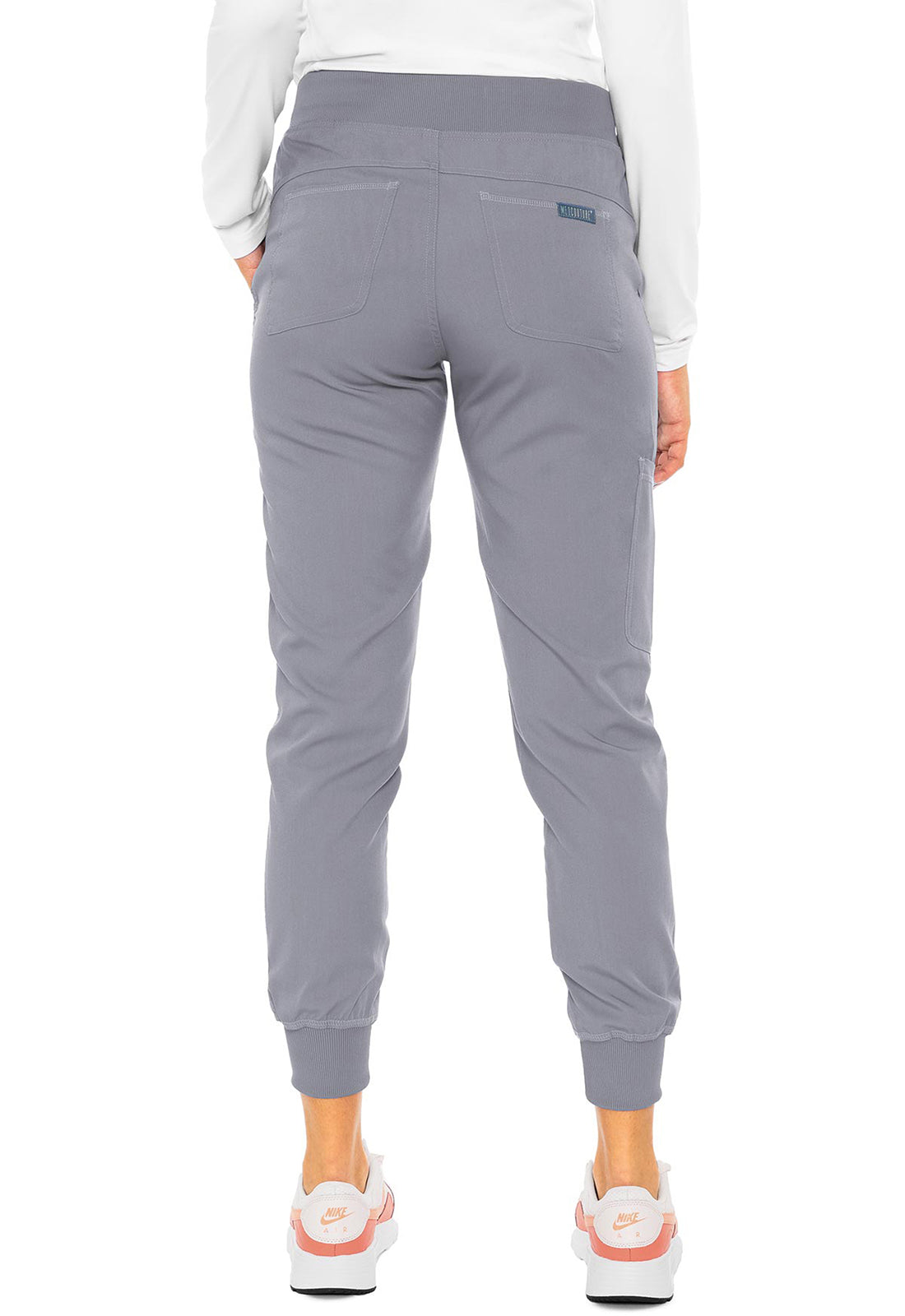 Touch MC7710 Jogger Yoga Pants Cloud Model Image Back | Med Couture