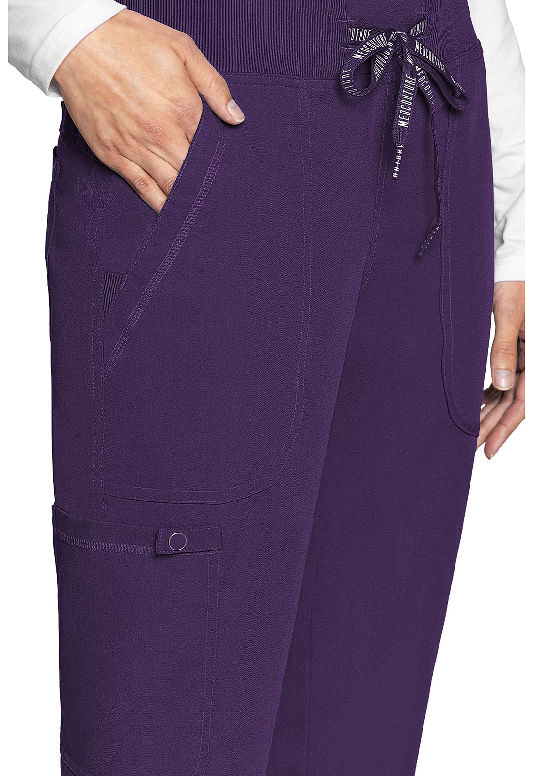 Touch MC7710 Jogger Yoga Pants Eggplant