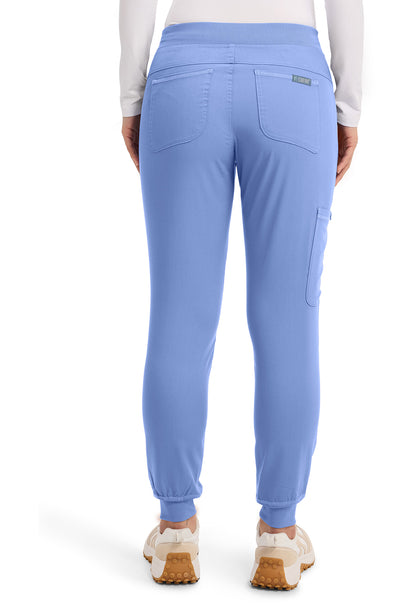 Touch MC7710 Women's Scrub Joggers Yoga Scrub Pants Ciel