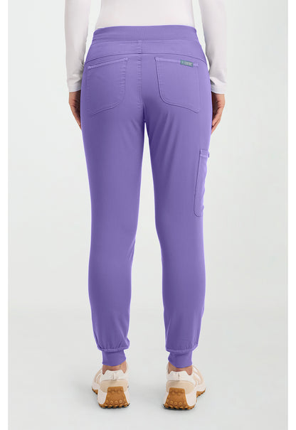Touch MC7710 Women's Scrub Joggers Yoga Scrub Pants Electric Lavender
