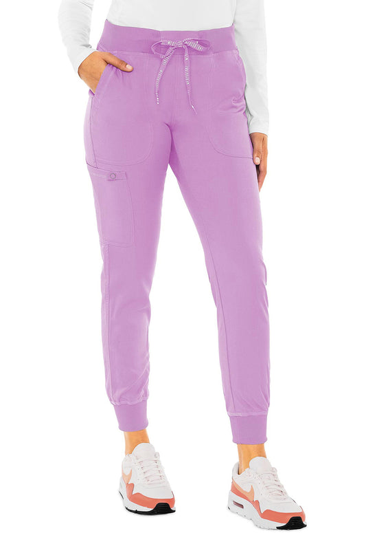 Touch MC7710 Women's Scrub Joggers Yoga Scrub Pants Lilac