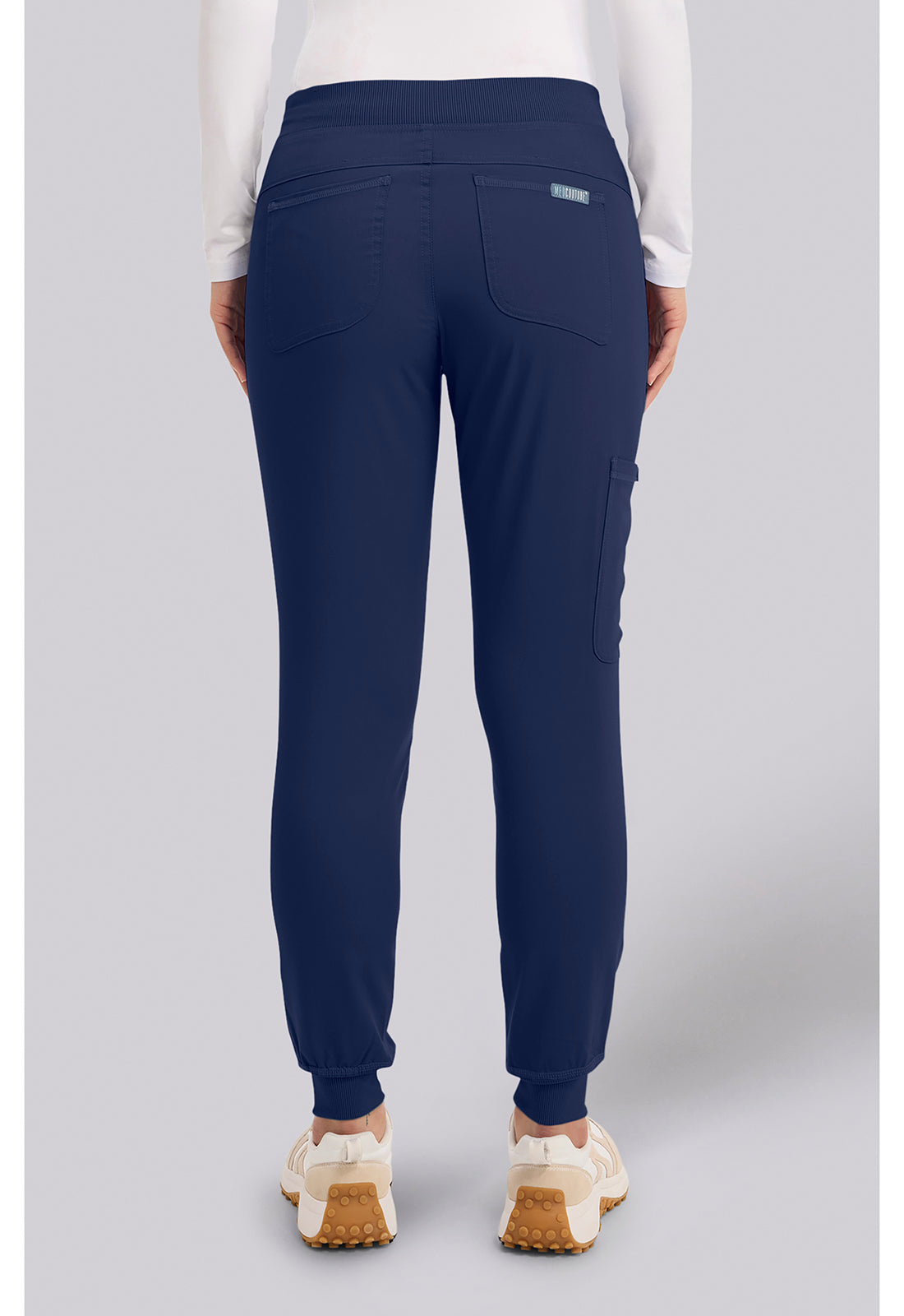 Touch MC7710 Women's Scrub Joggers Yoga Scrub Pants Navy