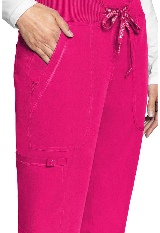 Touch MC7710 Women's Scrub Joggers Yoga Scrub Pants Pink Punch