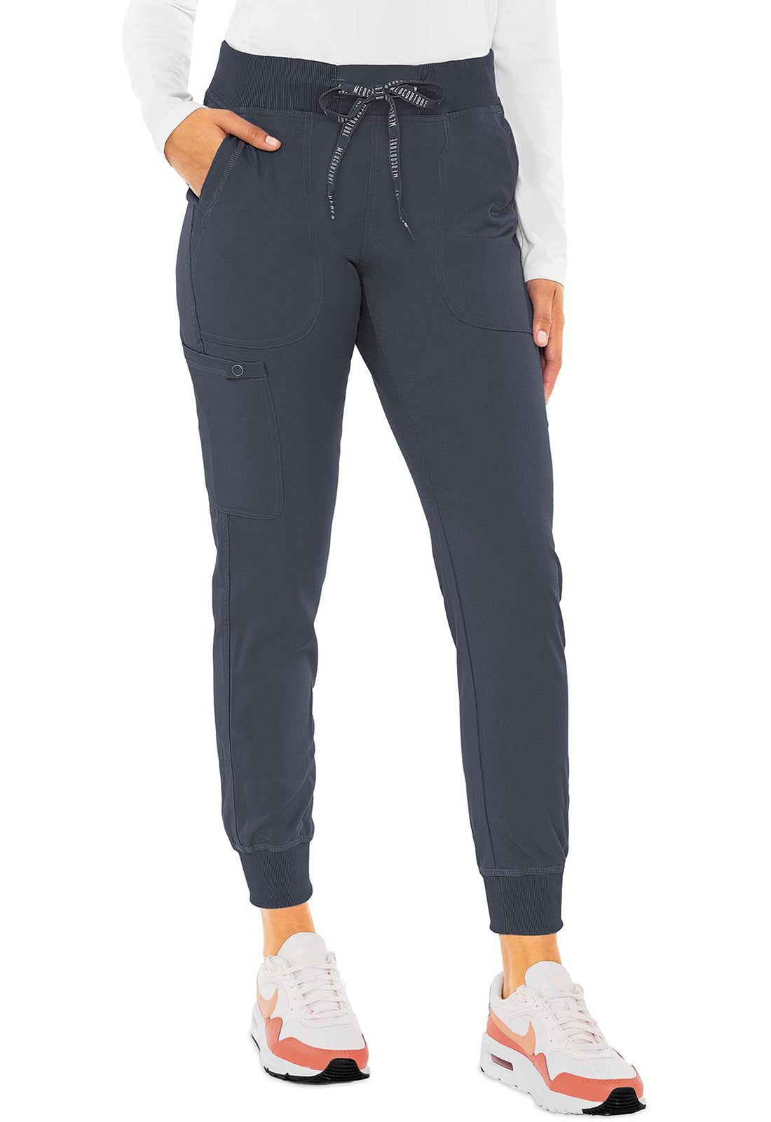 Touch MC7710 Jogger Yoga Pants Pewter