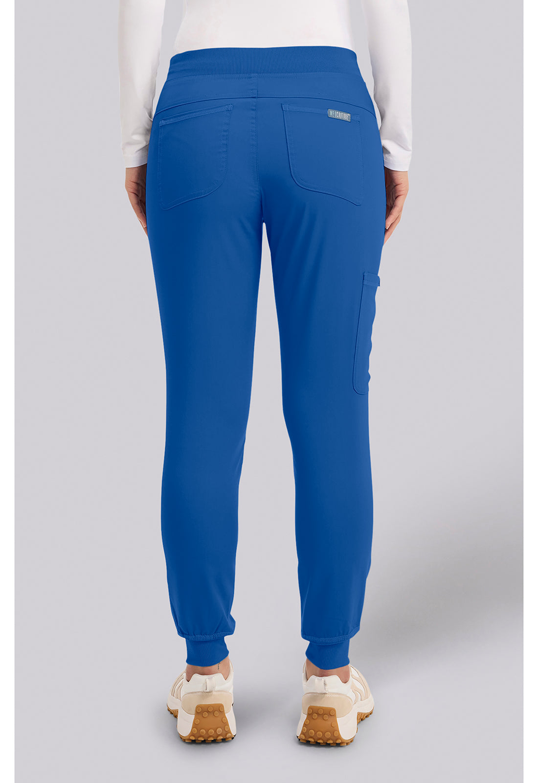 Touch MC7710 Women's Scrub Joggers Yoga Scrub Pants Royal