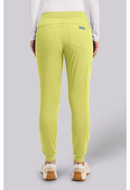 Touch MC7710 Women's Scrub Joggers Yoga Scrub Pants Wasabi
