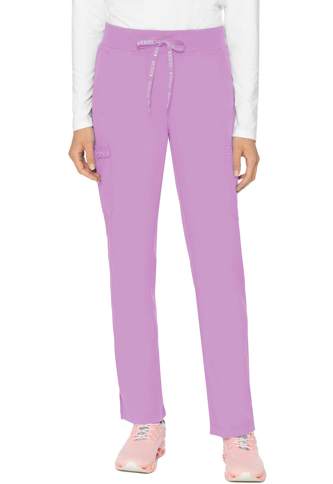 Touch MC7725 Jersey Waist Yoga Pants Lilac