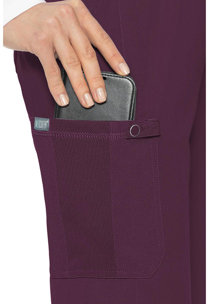 Touch MC7725 Jersey Waist Yoga Pants Wine