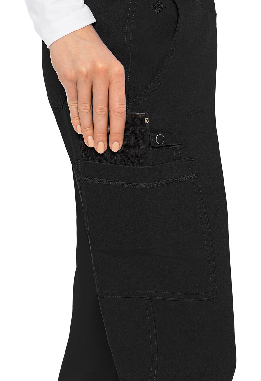 Touch MC7739 Yoga 2 Cargo Pocket Pants Black