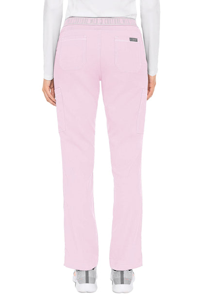 Touch MC7739 Women's Yoga 2 Cargo Pocket Scrub Pants Ice Pink