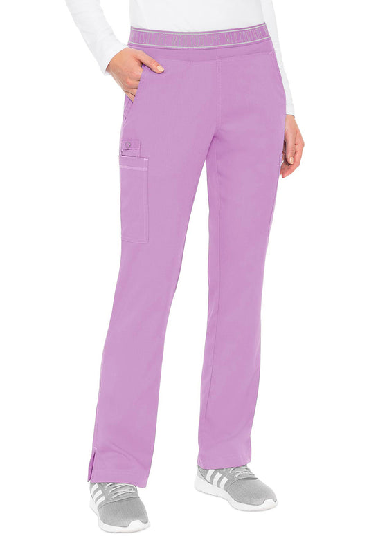 Touch MC7739 Women's Yoga 2 Cargo Pocket Scrub Pants Lilac