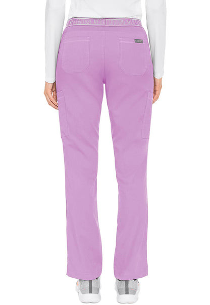 Touch MC7739 Women's Yoga 2 Cargo Pocket Scrub Pants Lilac