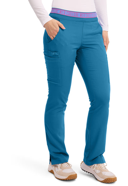 Touch MC7739 Yoga 2 Cargo Pocket Pants Mali-Blue Shore