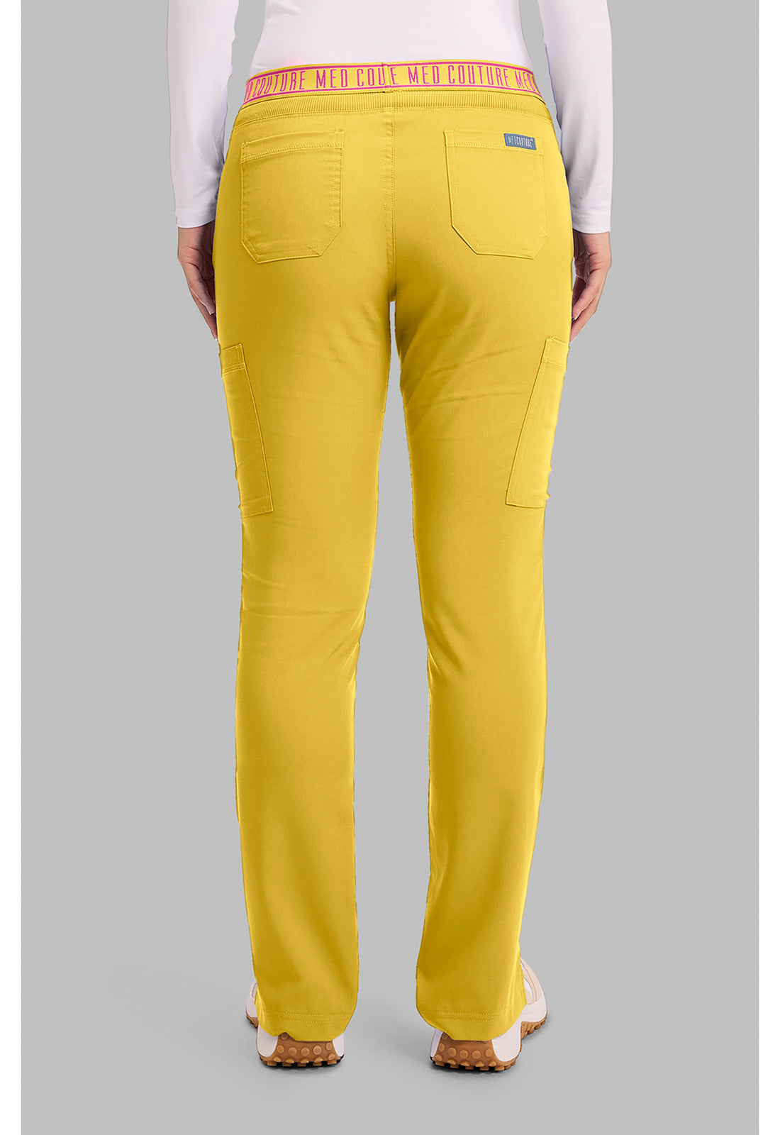 Touch MC7739 Women's Yoga 2 Cargo Pocket Scrub Pants image 4
