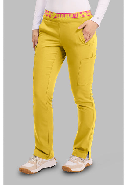 Touch MC7739 Women's Yoga 2 Cargo Pocket Scrub Pants image 3