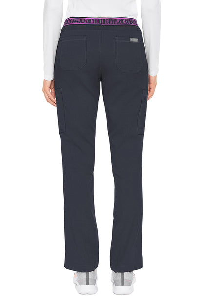 Touch MC7739 Women's Yoga 2 Cargo Pocket Scrub Pants Pewter