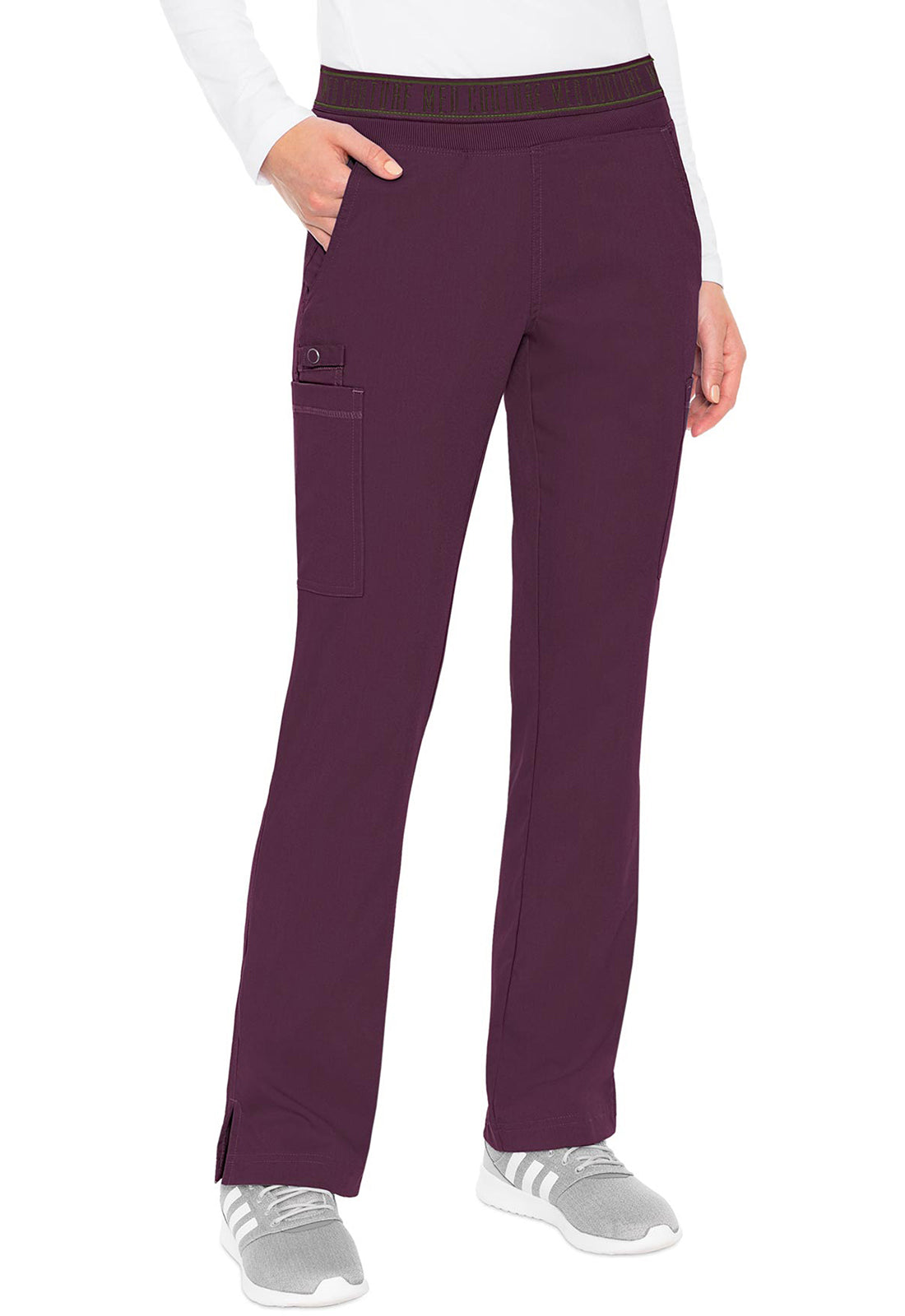 Touch MC7739 Yoga 2 Cargo Pocket Pants Wine