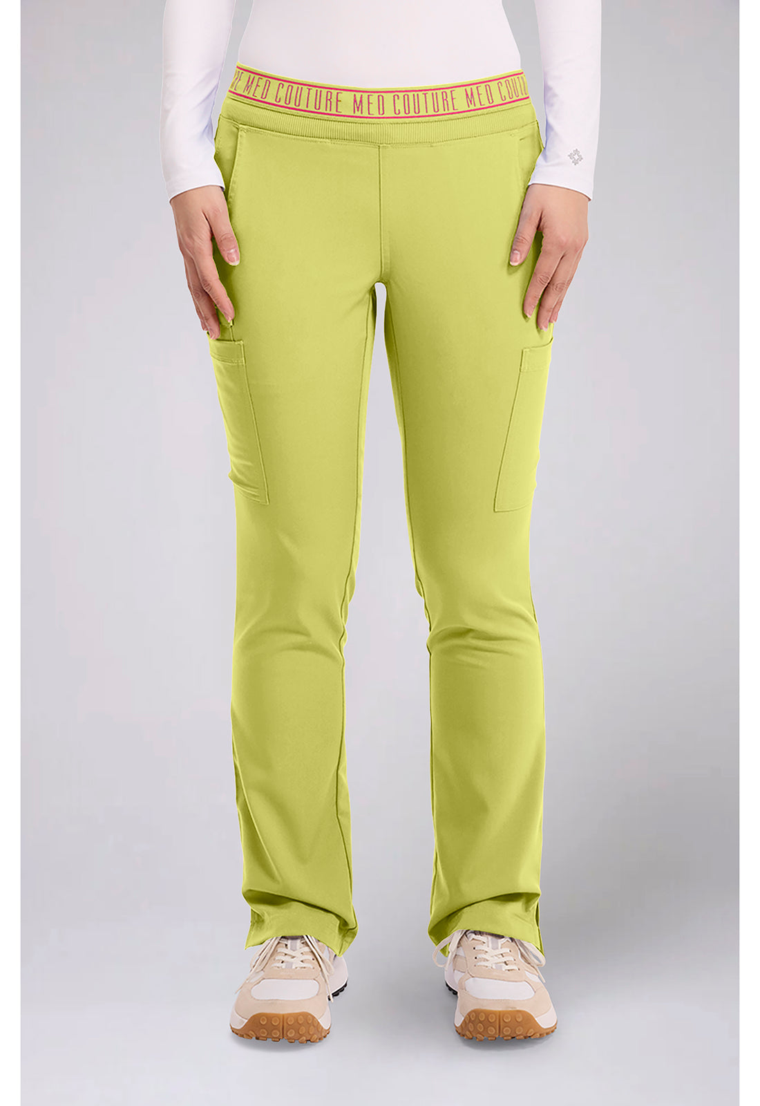 Touch MC7739 Women's Yoga 2 Cargo Pocket Scrub Pants image 1